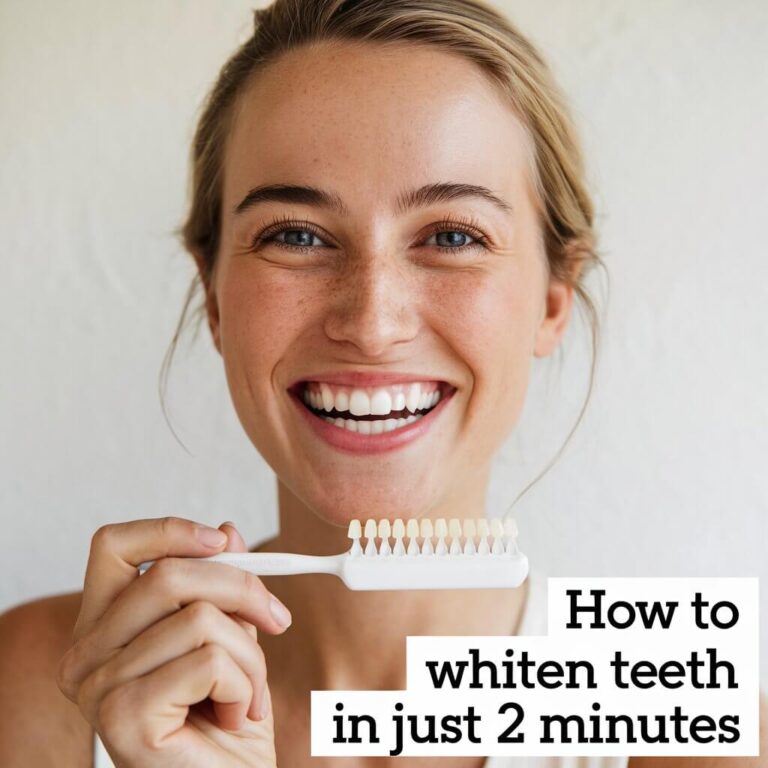 How To Whiten Teeth In Just 2 Minutes