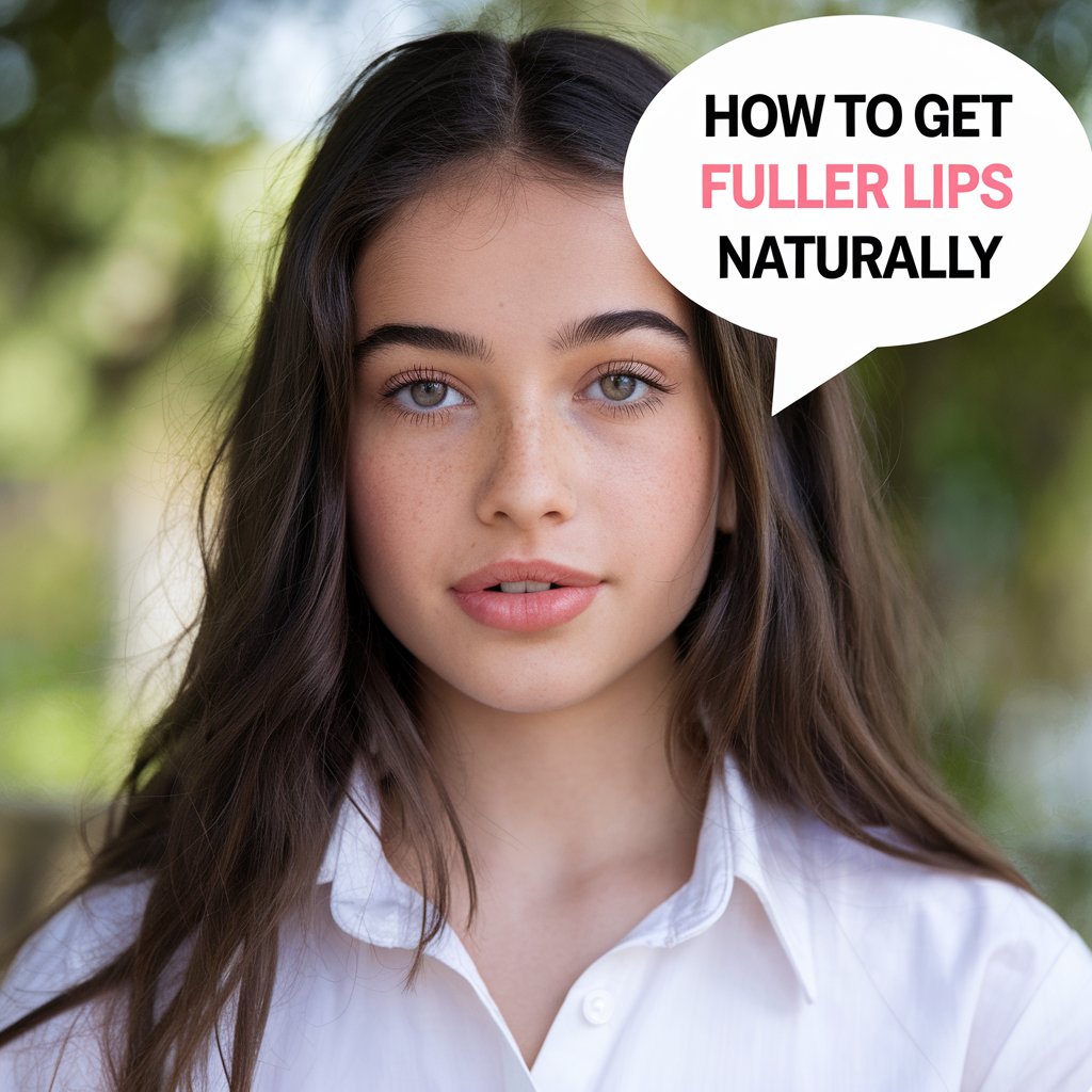 How To Get Fuller Lips Naturally OF A BEAUTIFUL GIRL